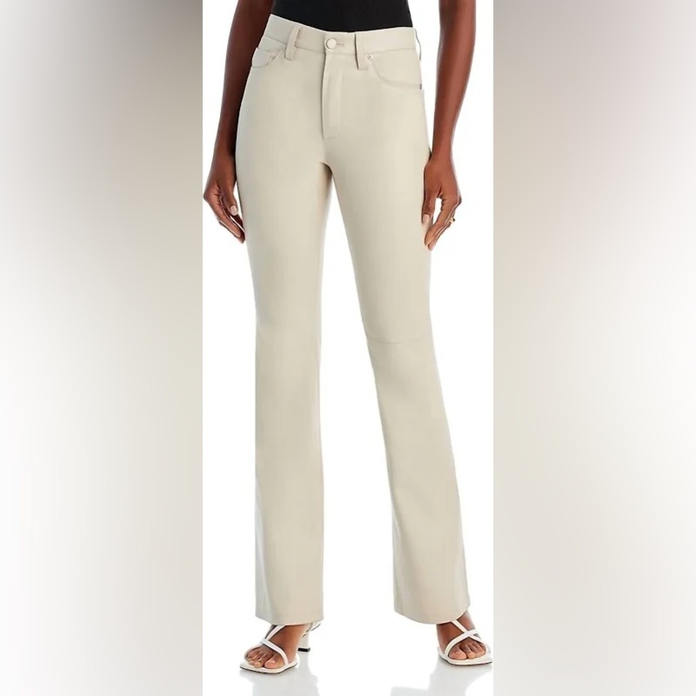 BLANK NYC Faux Leather Straight Leg Pant In Go Blank NWT Size 25